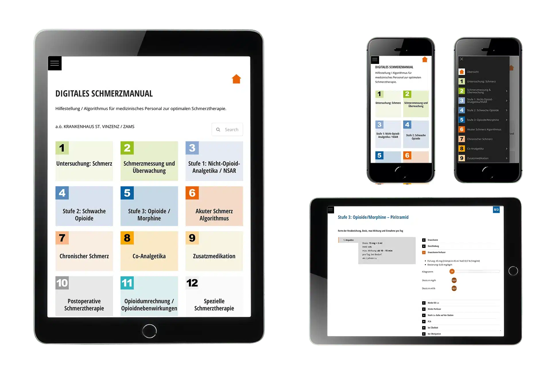 digipain-screens Digipain APP